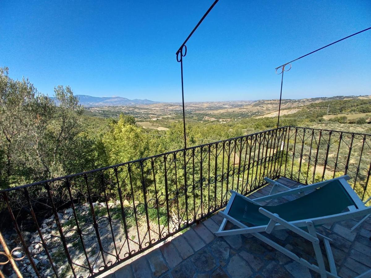La Casa Dalle Finestre Blu Abbateggio Eksteriør bilde