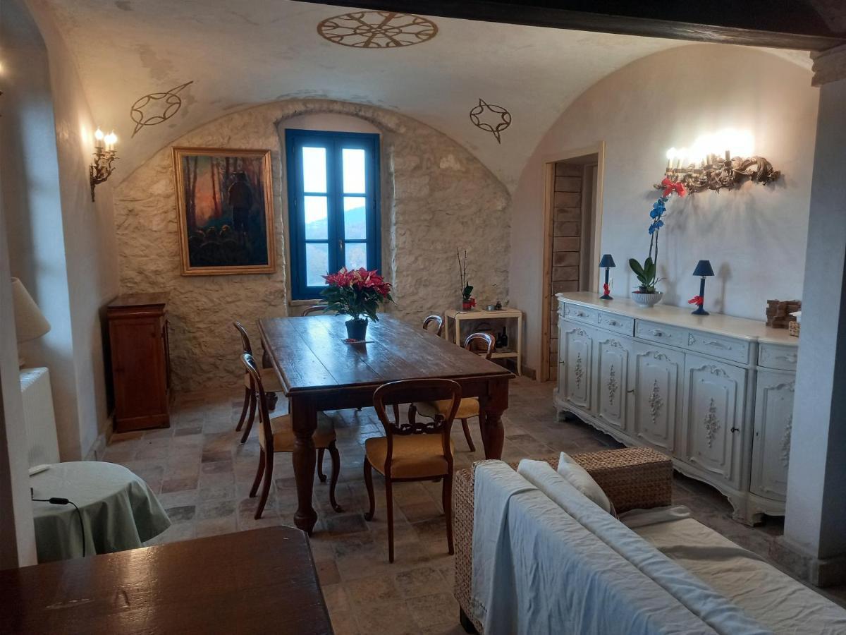 La Casa Dalle Finestre Blu Abbateggio Eksteriør bilde